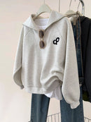 Women's Long Sleeve Sweatshirts & Hoodies 490866 - XL - TUZZUT Qatar Online Shopping