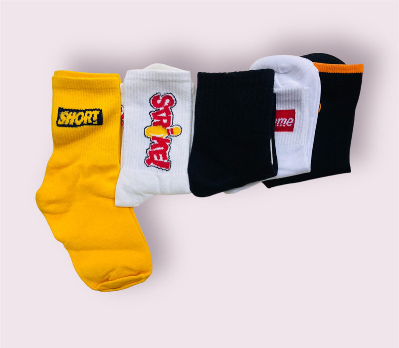 5 Pair Ankel Socks S1032468 - Tuzzut.com Qatar Online Shopping