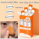 Carrot Foam Mask with Acid Complex Deep Bubble Cleaning Pore Cleansing , Blackhead removal, Exfoliation, Moisturizing (4gm x 12pcs Pack) - Tuzzut.com Qatar Online Shopping