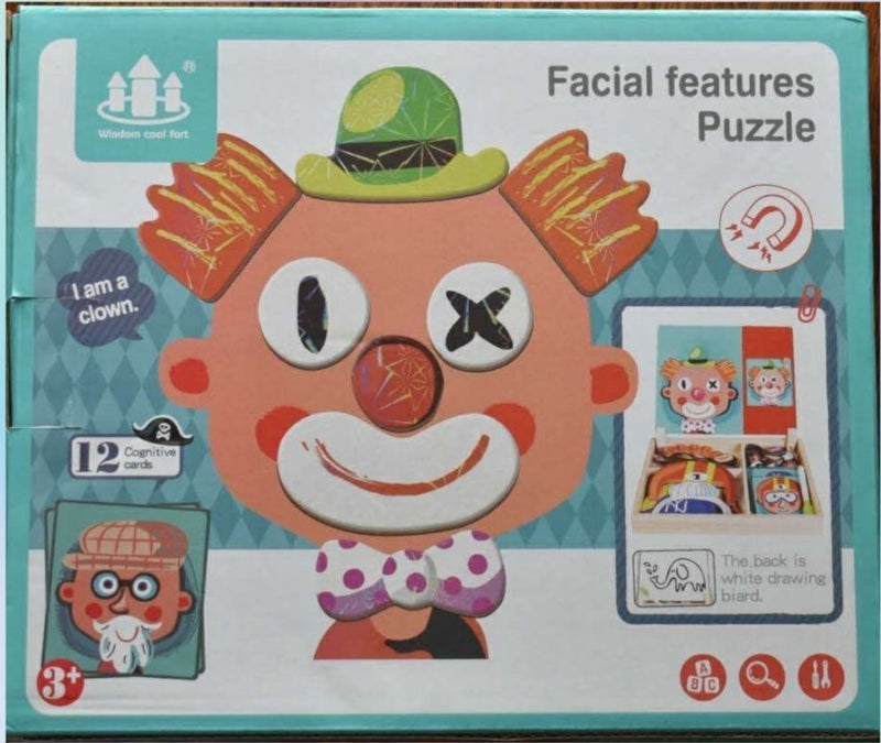 Facial Features Puzzle Game Gadgets For Childrens - Tuzzut.com Qatar Online Shopping