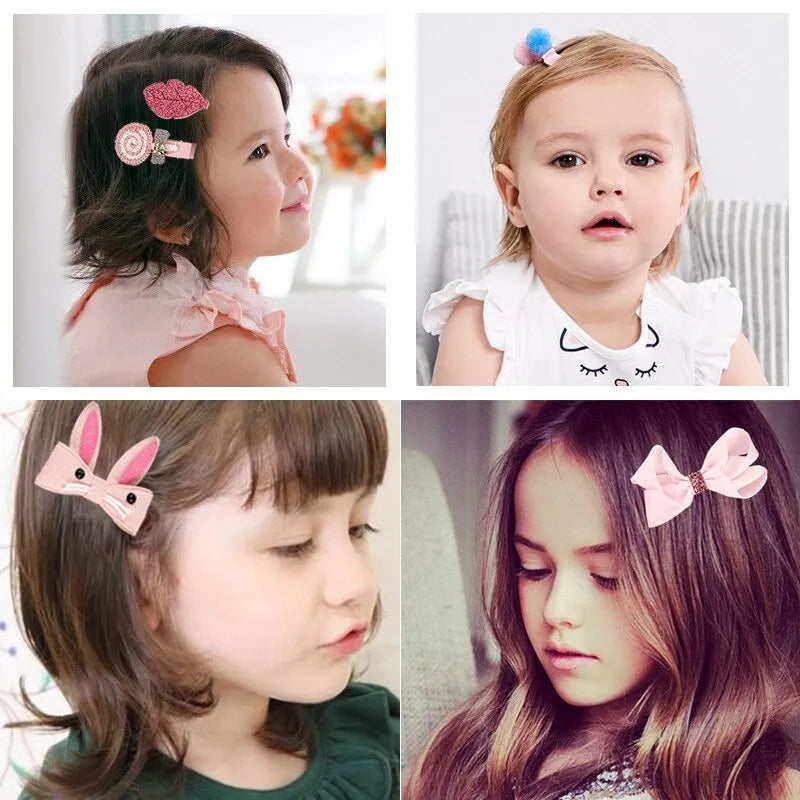 18 Pcs Fashion Hair Accessories Clip Set for Girls 18 Pcs Fashion Hair Accessories Clip Set for Girls