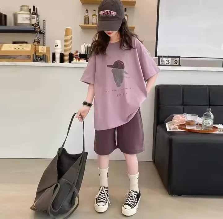 | Casual T-Shirt Children's Short Sleeve For Girls 595741 | Casual T-Shirt Children's Short Sleeve For Girls 595741