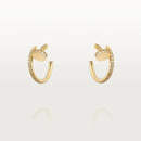 Juste Un Clou Earrings Yellow Gold Diamonds DN2039 - TUZZUT Qatar Online Shopping