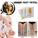 10 Pcs Ginger Foot Patch Detox Loss Weight Foot Patches Improve Sleep Feet Patch Anti- Swelling Revitalizing - Tuzzut.com Qatar Online Shopping