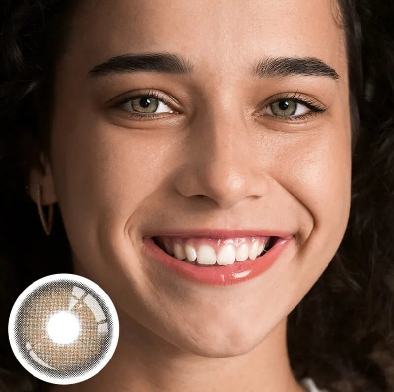 Unibling Sandy Twilight Contact Lenses for Eyes (1 Pair) - TUZZUT Qatar Online Shopping