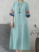 Women Traditional Spring Summer Casual Dress   S3641390 - TUZZUT Qatar Online Shopping