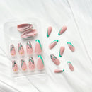 24pcs Natural Delicate & Comfortable Removable Fake Nails  4436943 - TUZZUT Qatar Online Shopping
