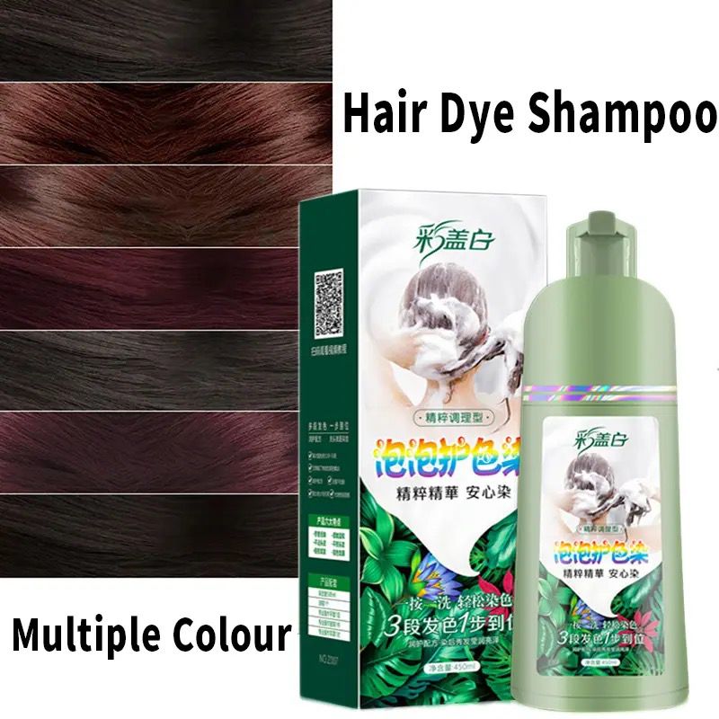 Bubble Hair Dye shampoo 450ml