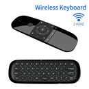 Mini Air Mouse W1 Fly Air Mouse Wireless Keyboard Airmouse For 9.0 8.1 Android TV Box/PC/TV Smart Portable Mini 2.4G Micro USB S10010012 - Tuzzut.com Qatar Online Shopping
