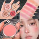 1pcs Long Lasting Cheek Rouge Brighten Face Makeup Blush Blush Palette Female Makeup - Tuzzut.com Qatar Online Shopping