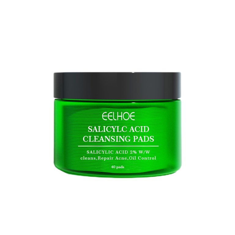 EELHOE Cleaning Pads Deep Cleaning Non-irritating Oil Control Mild Salicylic Acid Pimple Acne Treatment Cotton Sheets