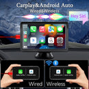 7 inch CarPlay Android Auto Car Radio Multimedia Video Player  Portable Touch Screen With USB AUX - TUZZUT Qatar Online Shopping
