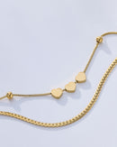 Double Chain Bracelet B220