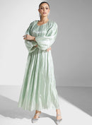 Women's Long Sleeve Modest Fashion Dress 7326 - TUZZUT Qatar Online Shopping