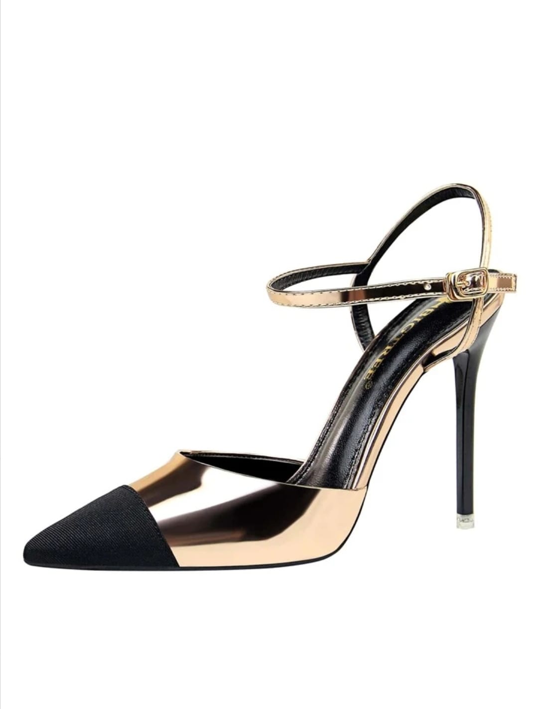 Two Tone Stiletto Heels Sandal HS86 Two Tone Stiletto Heels Sandal HS86