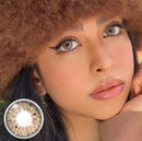 Unibling Iffy Brown Contact Lenses for Eyes (1 Pair) - TUZZUT Qatar Online Shopping