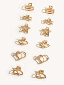 12 Pcs Women's Hair Clips 394268 - TUZZUT Qatar Online Shopping