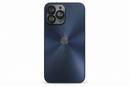 I Phone 14 pro Max Premium Dark Navy Blue Metallic Finish Phone Case – Triple Camera Design MF1957