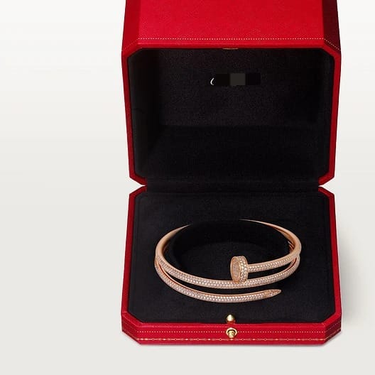 Juste un Clou Bracelet Double Yellow Gold Diamonds DN2034 - TUZZUT Qatar Online Shopping