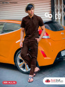 CB Brand Cotton Shirt and Pant Set - TUZZUT Qatar Online Shopping