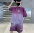 Children Short-sleeved T-shirt+shorts Two-piece Set   1568347 - TUZZUT Qatar Online Shopping