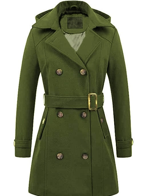 Women's Woolen Coats - Size XXL - 465983