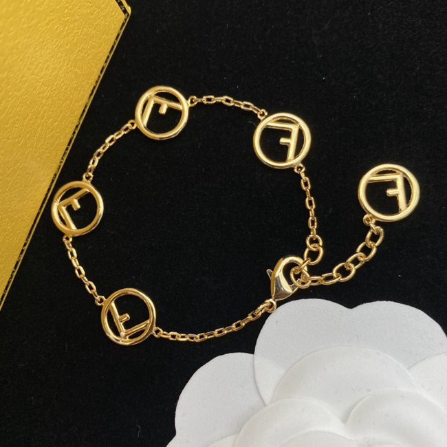 Five-Circle Hollow Letter Bracelet X4564217 Five-Circle Hollow Letter Bracelet X4564217
