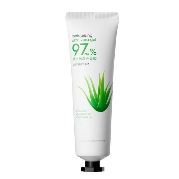 Lencolor Aloe Vera Gel Moisturizing Soothing Gel Cream 30g For Sunburn, Dry Skin, Acne, Irritation