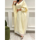 Ladies Elegant Fashion Off Shoulder Tulle Piece Party Festive Dress S 070711793 - TUZZUT Qatar Online Shopping