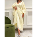 Ladies Elegant Fashion Off Shoulder Tulle Piece Party Festive Dress S 070711793 - TUZZUT Qatar Online Shopping