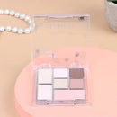 Eye Shadow Palette Purple Glitter Pearly Eyeshadow Palette Fashion Korean Shiny Eye Shadow - Tuzzut.com Qatar Online Shopping
