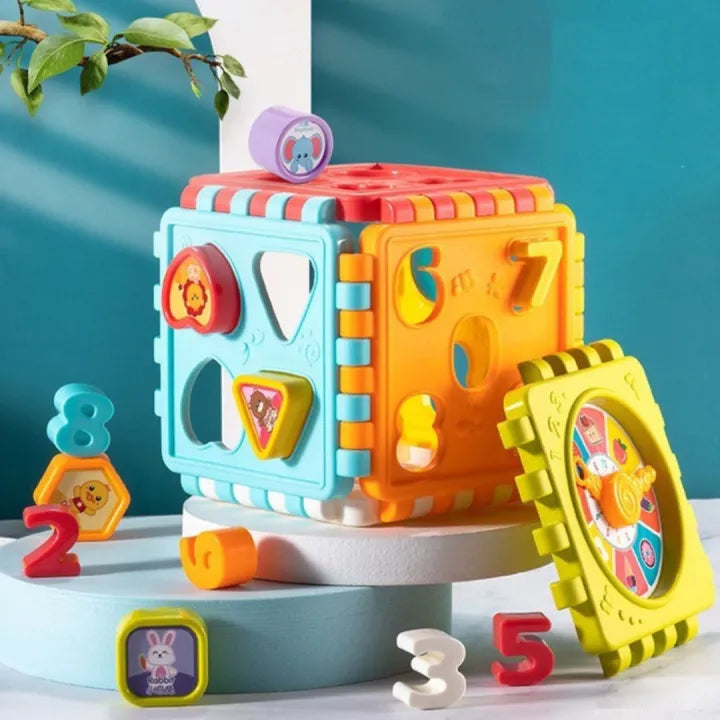 6in1 Baby Activity Cube Shapes Toys for Baby Toddler 6in1 Baby Activity Cube Shapes Toys for Baby Toddler