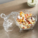 Crystal Cut Candy Bowl with Lid TG001-1