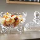 Crystal Cut Candy Bowl with Lid TG001-1