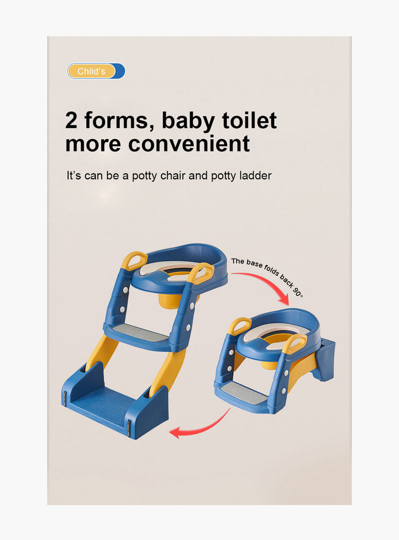 Juniors Poppy 2-Step Ladder Toilet Trainer - TUZZUT Qatar Online Shopping