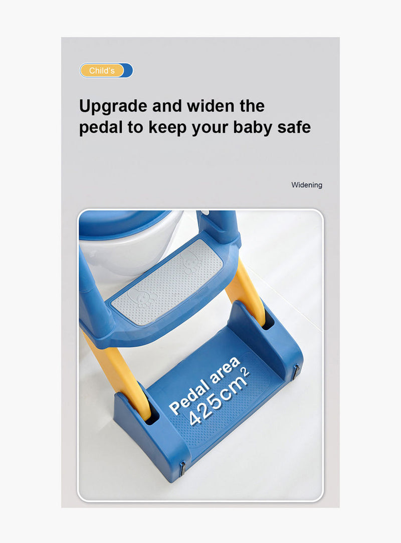 Juniors Poppy 2-Step Ladder Toilet Trainer - TUZZUT Qatar Online Shopping