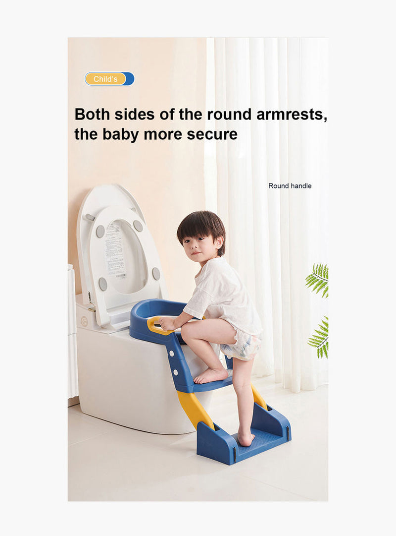 Juniors Poppy 2-Step Ladder Toilet Trainer - TUZZUT Qatar Online Shopping