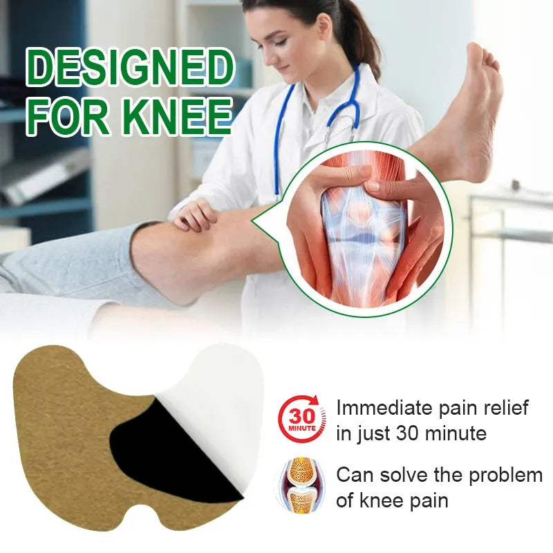Strong Pain Relief Patch Knee Neck Ache Arthritis Muscle Pain Plaster Wormwood Analgesic Joint Sticker | TUZZUT Qatar Online Shopping