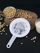 1pc Long Handle Soy Milk Filter, White PP Filter Spoon For Kitchen S4647373 - Tuzzut.com Qatar Online Shopping