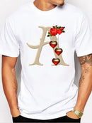 Men's Casual Graphic Tees For Summer S3245488 - TUZZUT Qatar Online Shopping