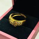 Women's Fashion Gold Ring S471254 - TUZZUT Qatar Online Shopping