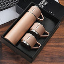 500ml 3 in 1 Stainless Steel Vacuum Flask Bottle With Cup Set - Business Gift Set - Tuzzut.com Qatar Online Shopping
