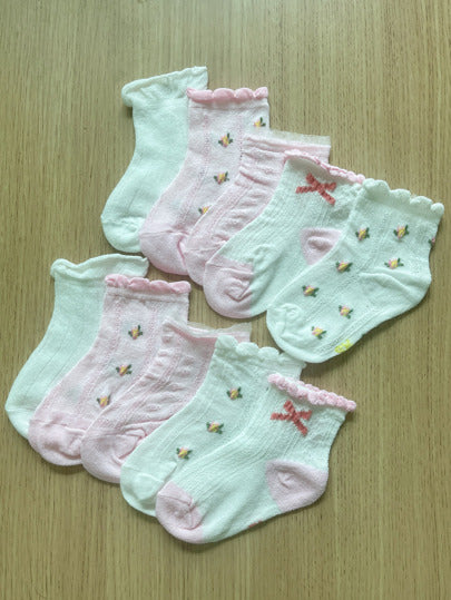 Kids Socks Cute Mermaid Casual StylishSocks 5 Pcs Set 1628867 - TUZZUT Qatar Online Shopping