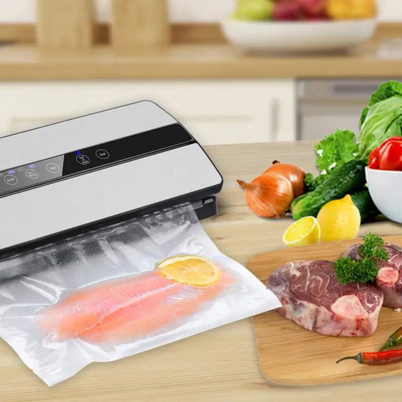 100pcs Textured Vacuum Packaging Pumping Compression Sealer Pre-cut Bags 100pcs Textured Vacuum Packaging Pumping Compression Sealer Pre-cut Bags