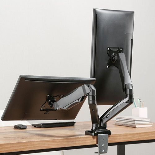 Dual Monitor Gas Spring Deskmount - SH 130 C024 (Fits Most 17 Dual Monitor Gas Spring Deskmount - SH 130 C024 (Fits Most 17