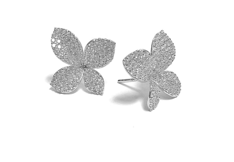 Flower Statement Earring F315 - TUZZUT Qatar Online Shopping