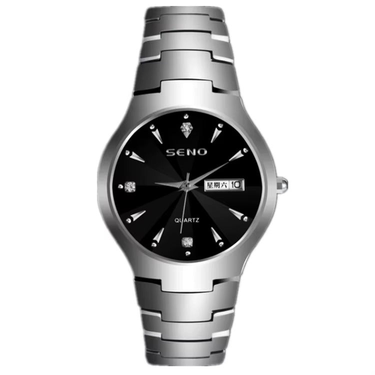 SENO Stainless Steel Quartz Watch W123131 SENO Stainless Steel Quartz Watch W123131