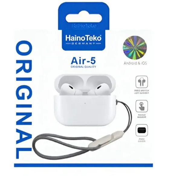 HainoTeko Air 5 Bluetooth Wireless Airpods E41542 HainoTeko Air 5 Bluetooth Wireless Airpods E41542