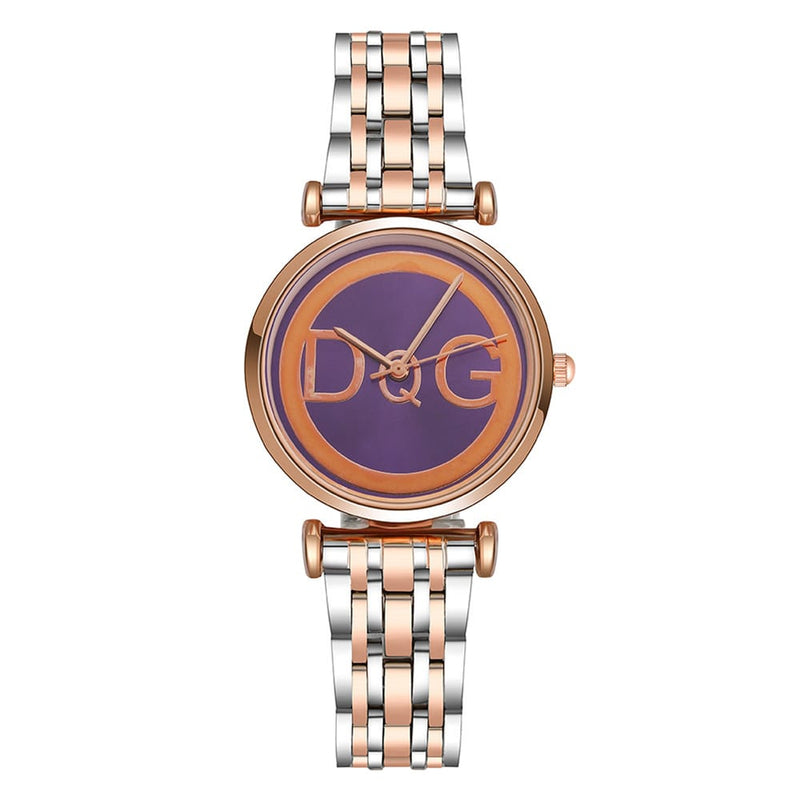 Women Watches Top Brand Luxury DQG Fashion Diamond Ladies Wristwatches Stainless Steel Silver Mesh Strap Female Quartz Watch S4159876 - Tuzzut.com Qatar Online Shopping