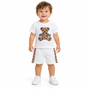 Boys’ White Teddy Bear T-Shirt & Shorts Set 1551266 - 18–24 Months